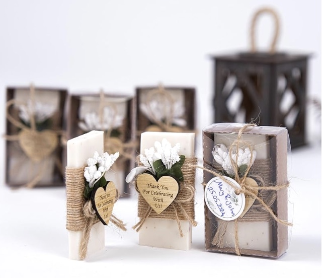 Greenville SC wedding venue - Ballenger Bridge Trending wedding guest gifts 2025 soap